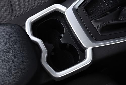 Cubierta Portavasos Interior Matte Silver para Toyota RAV4 miniatura 3