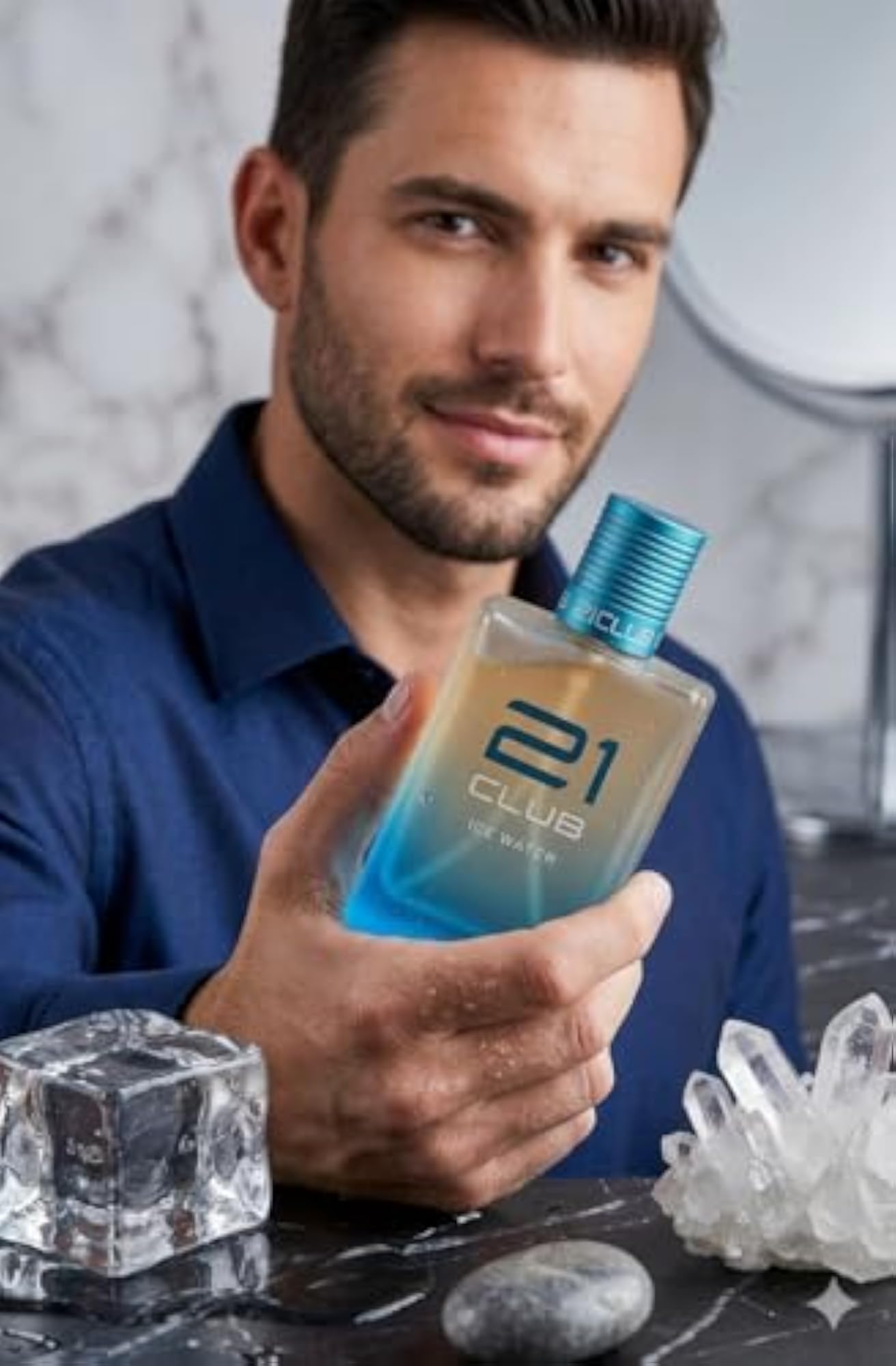 21 Club Ice Water Eau De Parfum, Fresh Aquatic Fragrance