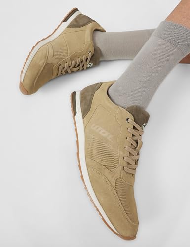 Image of Woodland Men's Olive Nubuk Casual Shoes-UK-5 (Euro 39)
