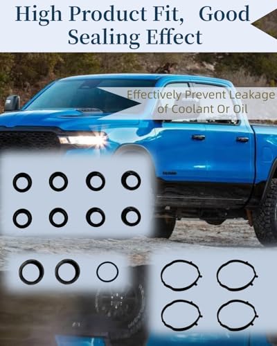 Image of VS50919 Engine Valve Cover Gasket Set Fits for Chrysler /Jeep /Ram /Dodge /Vehicle Pacifica 2017-2022, Voyager Durango Grand Cherokee Wrangler, ProMaster 1500 2500 3500 3.6L 24V Replace VC1184G