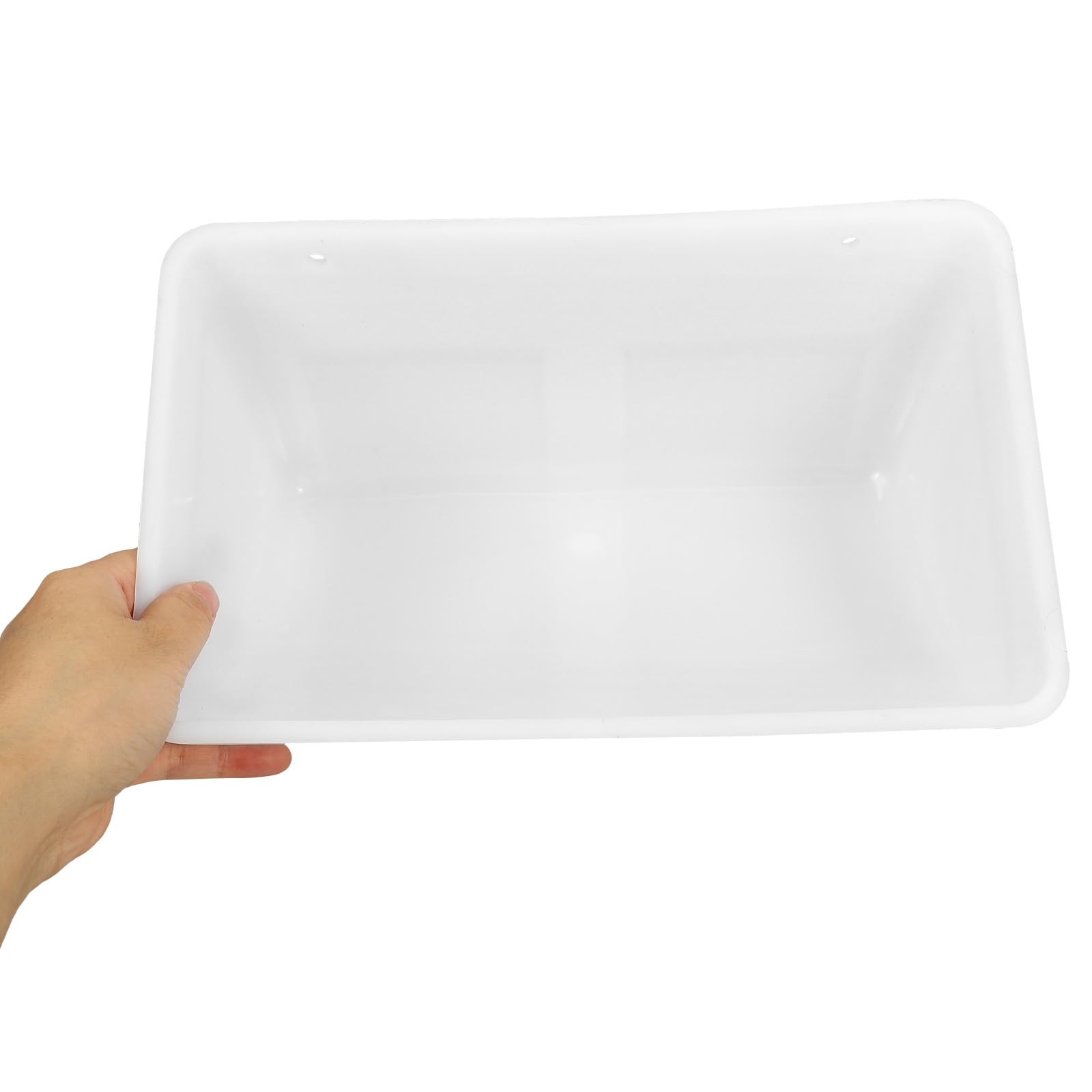 ibasenice Mangeoires à Poulets en Plastique Lot de 2 Récipient d'alimentation pour Poussins et Abreuvoir pour Volailles Usage Extérieur