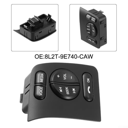 Interruptor de audio Ford para controlar su música desde el volante 2