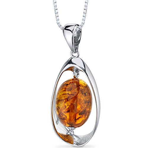 PEORA Genuine Baltic Amber Floating...