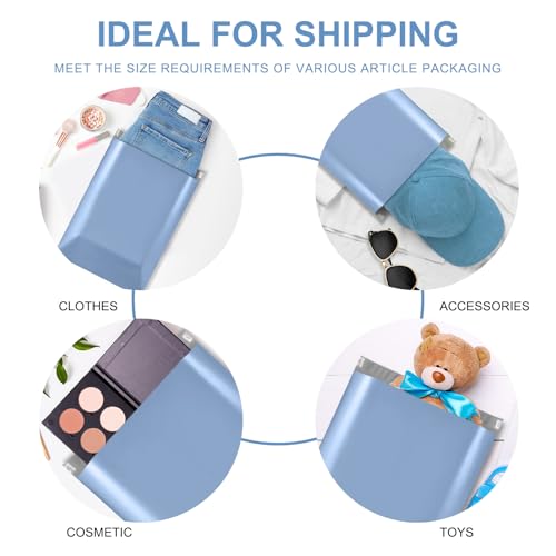Image of Metronic Poly Mailers 10x13 300 Pcs, Small Shipping Bags for Clothes, Shipping Envelopes for Small Business, Strong Adhensive Mailing Bags, Haze Blue