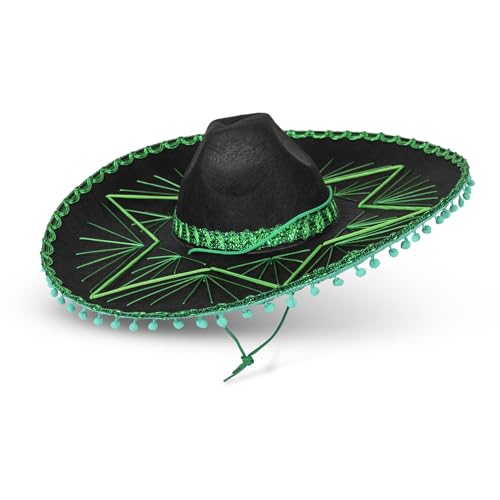 Dress Up America Sombrero Hat for Kids and Adults - Traditional Fiesta Costume Hats (Adults)