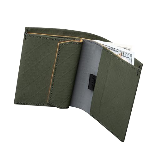 Image of ALPAKA Ark Bifold Wallet RFID Blocking Mens Wallet | Minimalist Front Pocket Wallet for Men Daily Use, Magnetic Closure, Holds 8-12 Cards Plus Cash, Axoflux 300D