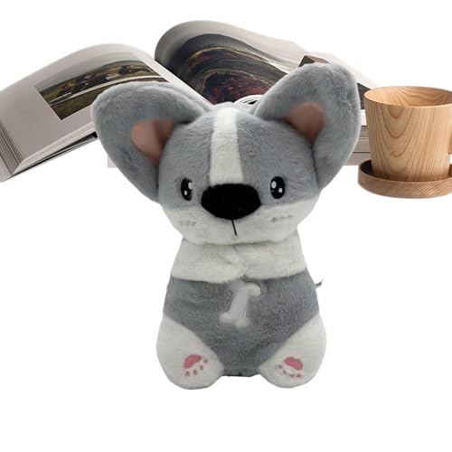 Peluche de chien respirante et doudou veilleuse portable pour le sommeil des bébés