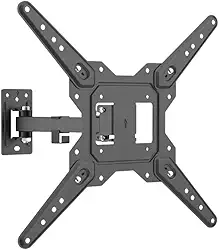 Suporte Universal Multi Articulado para TV de Parede - Ajuste Livre para TVs de 10 a 55 - Suporta até 15kg, Flexibilidade Total para Melhor Visualização