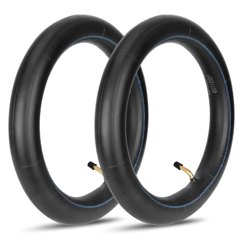 Natcoo 12 Zoll Schlauch 12 1/2 x 2 1/4 57-203 Doppelte Dicke 45° Ventil – Für Kinderwagen, Kinderfahrräder, Laufräder, Roller, Pedal Karts, Dreiräder – Langlebig & Vielseitig