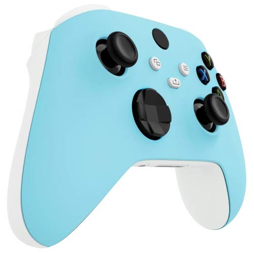 Image of MODDEDZONE Custom Wireless UNMODDED Controller for Xbox One S /X and PC with Exclusive and Unique Designs - The Perfect Gaming Gift for Enthusiasts, Expertly Crafted in the USA Heaven Blue