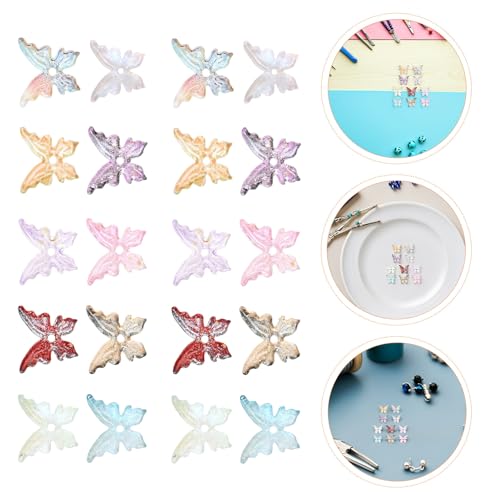 Cuentas de vidrio multicolores DIYEAH de 200g para crear joyas personalizadas sin límites 7