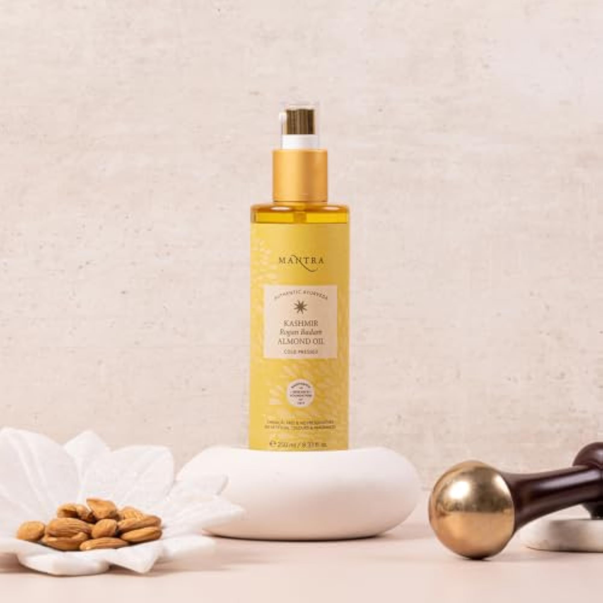 Authentic Ayurveda Kashmir Rogan Badam Almond Oil, 250 ml