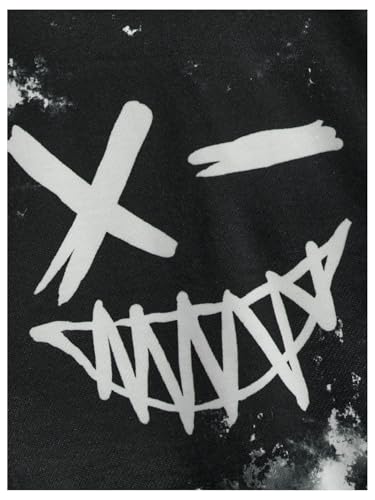 SweatyRocks Boy's Tie Dye Graphic Hoodies Long Sleeve Sweatshirt Pullover Tops4