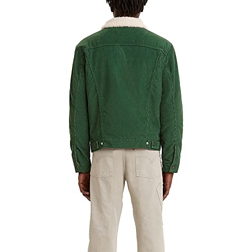 Image of Levi's Men's Sherpa Cotton Blend Standard Length Trucker Jacket