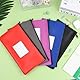 5 Pcs Dokumentenmappe A5, Geldtasche Banktasche Leder Wasserdicht, Dokumententasche A5 mit Reißverschluss und Fenster, Geldscheine Aufbewahrung, Geldmappe Schule Business, Schwarz