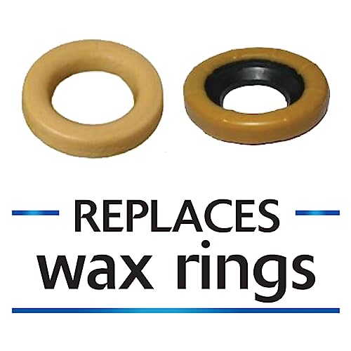 Korky 6000Bp Universal Toilet Waxfree Seal With Hardware - Toilet Installation Made Easy - Made In Usa , Red #TOP2