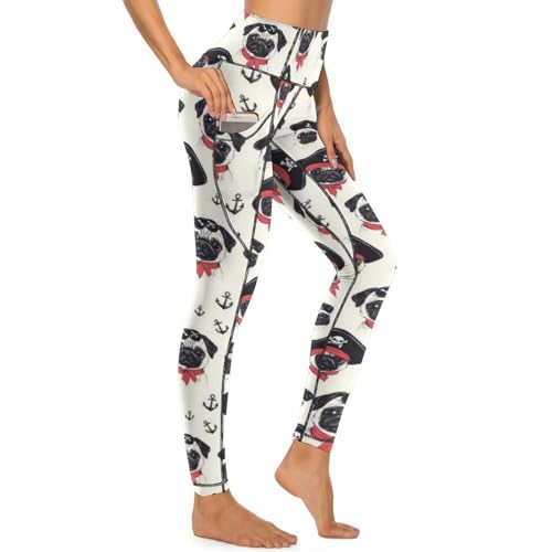 Pantalon de yoga bouledogue français idéal pour le sport et la détente