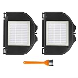 High Efficiency Filter Kit for Shark For Matrix Robot Vacuum RV2310AE AV2310, Replacement Parts with Side Brush Cleaning Tool and Hair Removal Brush, Robot For Spare Accessories
