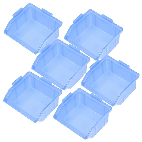 Boîte de rangement de composants SHINEOFI : 5 ensembles de 6 pièces empilables - 4
