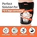 AIDER Compression Knee Brace Type 3 - Knee Arthritis, Adjustable Compression Brace, Breathable Neoprene, Relieves LCL, Medical Supplies Equipment Knee sleeves for exercise like climbing, tennis(Right)