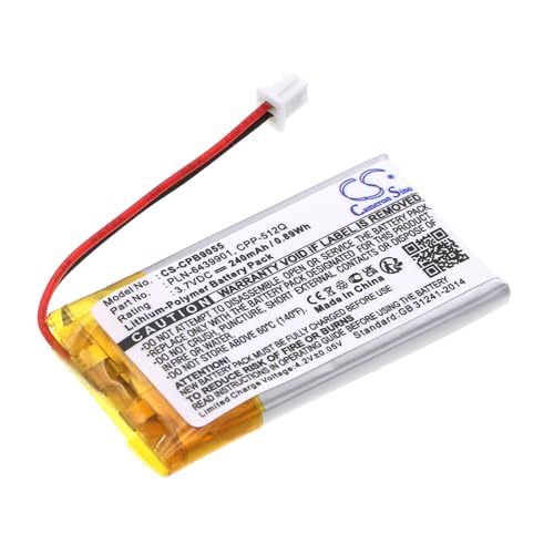 CS Cameron Sino 240mAh Replacement Battery for Avaya AWH55, AWH-55, AWH65, AWH-65, Tenovis HSG-Link DECT 2, 64327-01, 64399-01, 64399-03, 653580, 65358-01, ED-PLN-6439901, PLN-6439901