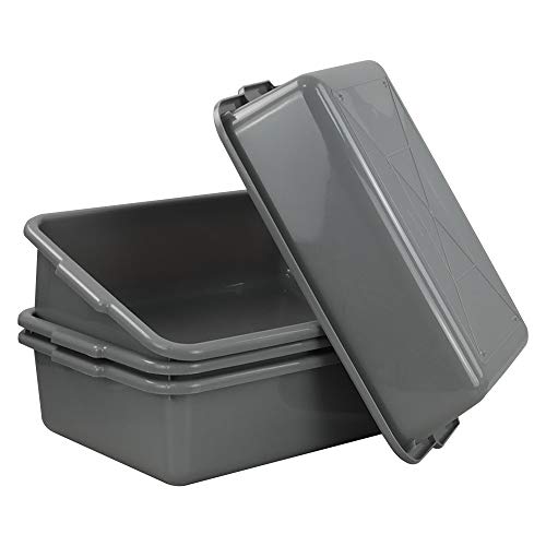 Boîtes fourre-tout anti-désordre Farmoon lot de 4 bacs 13L pour stopper le bazar du lavabo