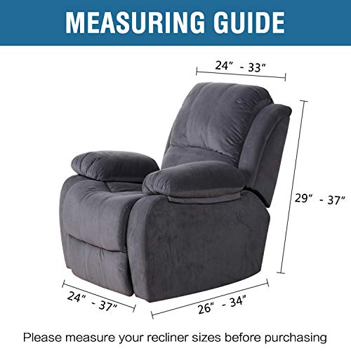 image for H.VERSAILTEX Super Stretch Recliner Cover Recliner Couch Covers Reclin