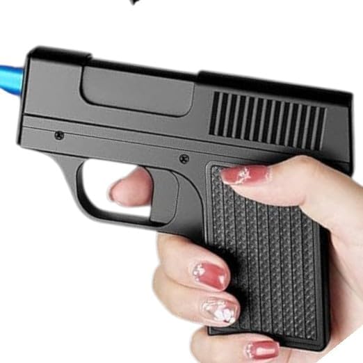 Jpack Cigarettes Case with Lighter | Windproof Guns Lighter with Jet Torch | Refillable Lighters with Cigarettes Holder Box