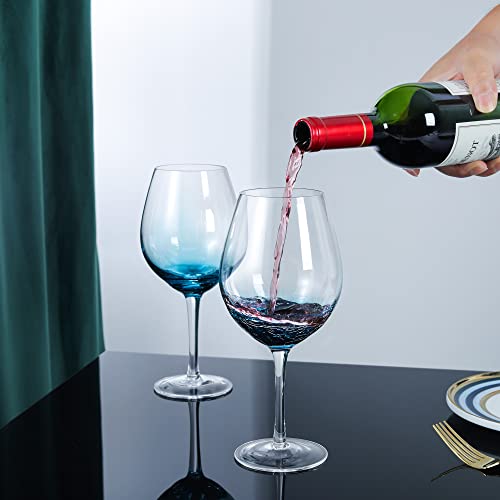 Joeyanhandmadebluecracklewineglasseslargecrystalburgundywineglasscupwithstemredwhitewinegoblettumbleraestheticsglasswarecollectionsetof221oz Urban Country Home Decor Joeyan handmade blue crackle wine glasseslarge crystal burgundy wine glass cup with stemred white wine goblet tumbleraesthetics glassware collectionset of 221 oz urban country home decor