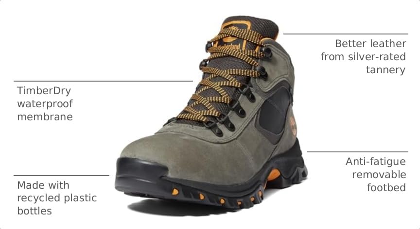 Image of Timberland Men's Mt. Maddsen Hiking Waterproof Boots
