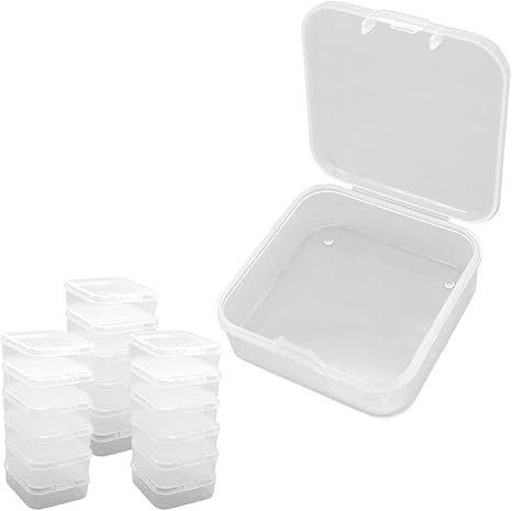 Amazon 小物収納ケース ミニケース 小分け収納 詰替え 長方形 アクセサリー パーツ 5 5cm 5 5cm 18個セット 通販