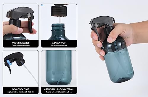 driew-Plant-Mister-Spray-Bottle-500ml17oz-Plastic-Plant-Sprayer-Mister-Plant-Spray-Bottle-for-PlantsCleaning-Solutions-HairGardening-Clear-Blue