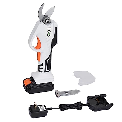Image of LIGO 20V Cordless Pruning Shear, Professional Electric Garden Cutter 2.0Ah Battery Powered, Max 25mm (0.98 inch) Cutting Diameter Rechargeable Tree Branch Pruner with Replaced Blade