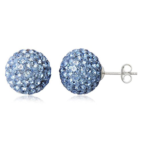 Designer Inspirations Boutique Mujer  Plata fina 925  plata de ley    Blue Crystal