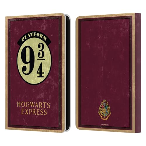 Head Case Designs Officially Licensed Harry Potter Platform 9 3/4 Locations Typography Leather Book Wallet Case Cover Compatible With Amazon Kindle 11th Gen 6in 2022