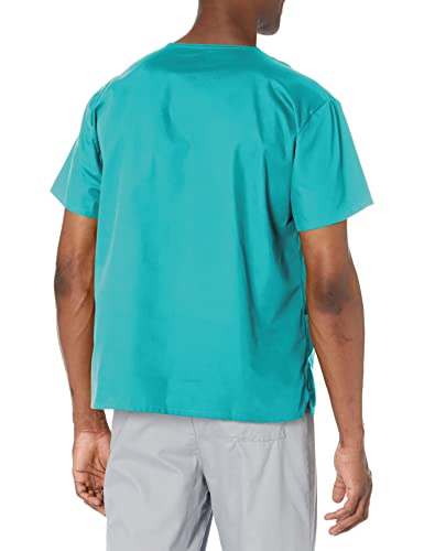 Image of Dickies Women's Jr. Fit V-Neck Scrub Top Multiple Patch Pockets