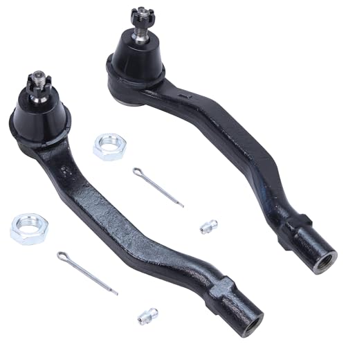 Image of Detroit Axle - Front End Suspension Kit for 1990-1993 Honda Accord, 2 Lower Control Arms 4 Upper Lower Ball Joints 2 Outer Tie Rod Ends 1991 1992 Replacement