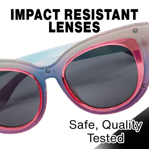Image of ARKAID Baby Yoda Sunglasses | Official Star Wars Grogu UV400 | Includes Case | Kids Gift | One Size Fits Most Kids Pink