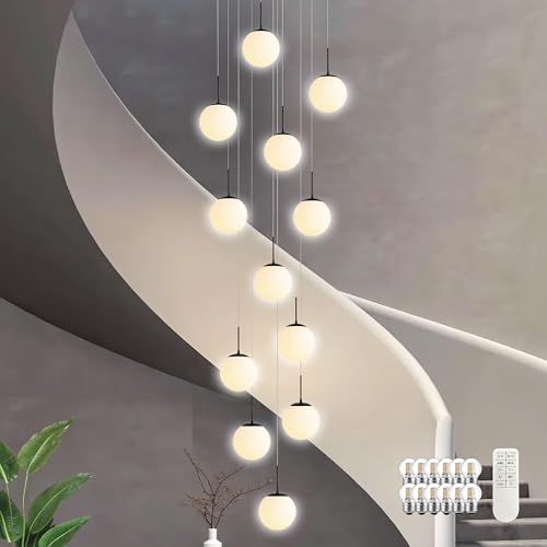 KoKo&Yukina 12-Light Black Mid Century Modern Chandelier for Living Room