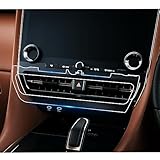 S G O S N ruiya TPU製フィルム 2023新型 トヨタ アルファード40系 / ヴェルファイア 40系 専用 エアコンパネル エアコン吹き出し口 保護フィルム エアコンフィルム フィルム 汚れ防止 4H 貼付簡単 2枚入り カスタム パーツ