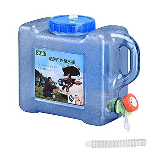 Lanru 5L-25L Reservoir Eau Camping Car Caravane - Jerrican d'eau Jerrican Alimentaire avec Robinet Et Poignée - Bidon d'eau pour Boire De l'eau Potable en Extérieu Camping Et Randonnée Cover