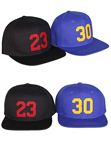 Classic Flat Bill Visor Snapback Hat miniatura 5