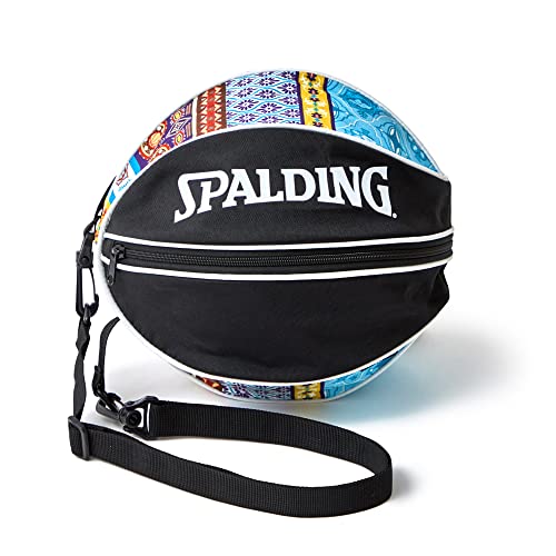 SPALDING バスケットボールボールバッグ ボヘミアン ブルー 49-001BB