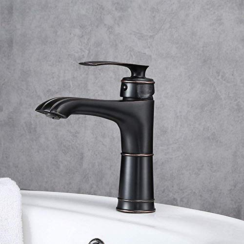 Robinet de lavabo noir premium pour vasque et cuisine moderne