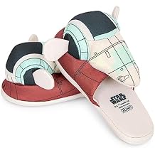 Star Wars The Book of Boba Fett Firespray Plush Slippers | Ladies 8