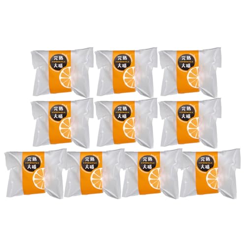 愛媛 津島あぐり工房 フルーツ大福 契約農家みかん 完熟大福 約80g×10 みかん大福 冷凍