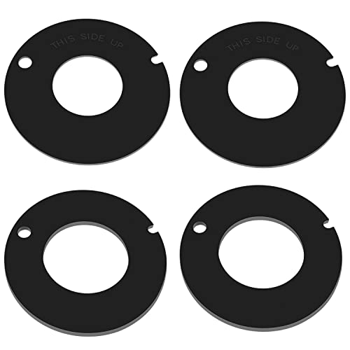 Lot de 2 joints de toilettes en caoutchouc 385311462 - Pour Dometic / Sealand / Mansfield / VacuFlush et Travel Trailer RV Camper Cover