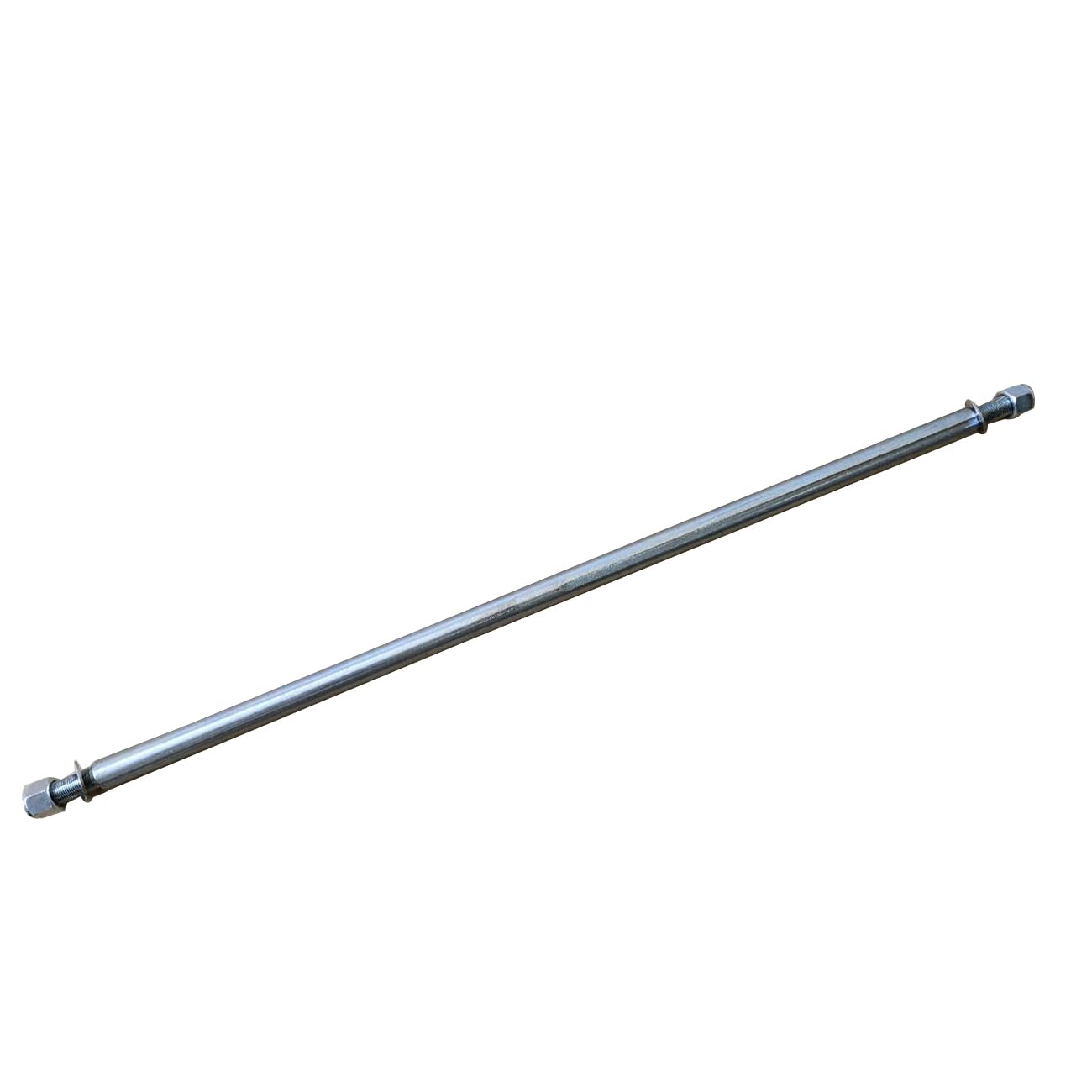 Axle 1" Diameter 36" Steel Axle Rod With 1" to 3/4" Step-Down & 3/4-16 Fine Thread 1/4" Keyway For ATV Go-Karts Quads Dune Buggies