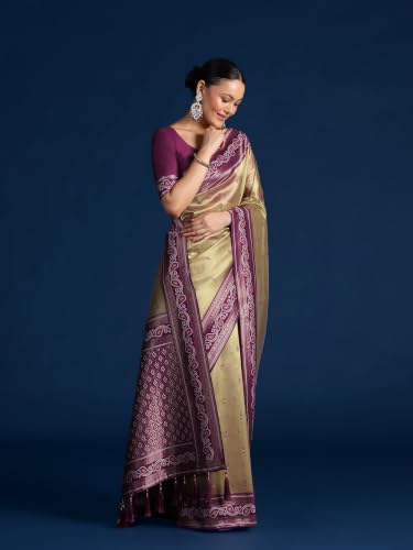 Monjolika Fashion banarasi silk saree – image 3