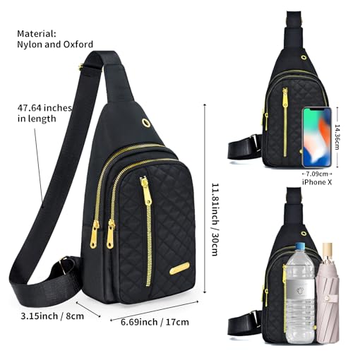 Image of Aisijimo Small Sling Bag For Women Men Casual Crossbody Sling Backpack | Small